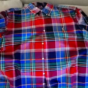 Button down polo shirt